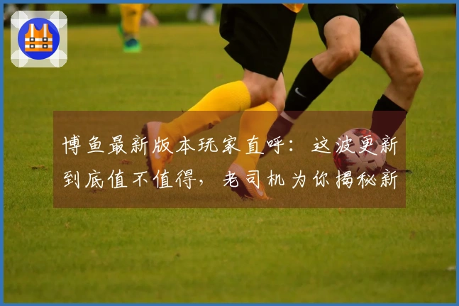 博鱼最新版本玩家直呼：这波更新到底值不值得，老司机为你揭秘新玩法收益！
